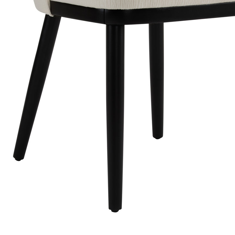 Manzella Fabric Upholstered Dining Chairs, Beige