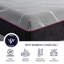Matelas en mousse viscoélastique imprégnée de gel mi-ferme 11 po Tamalpais-71071081