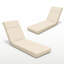 Coussin de chaise longue d'extérieur 4 po Coussins de chaise longue l 21 po x L 72 po-771653648-771653655-585286696