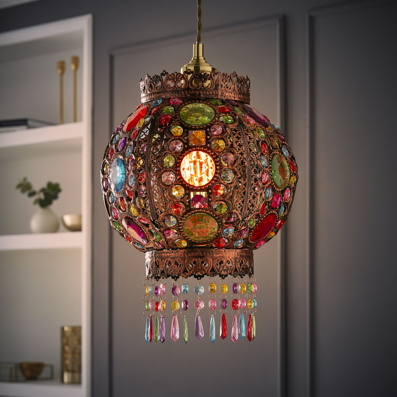 26cm H Metal Round Pendant Shade ( Uno )