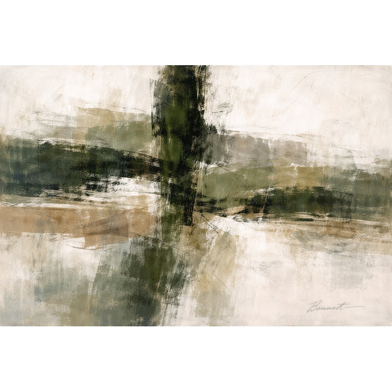 Art mural sur toile Verdant Passage, L 40 po x H 30 po x P 1,5 po