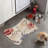 Soft Petals - 1 Piece Bone Shape Feeding Mat