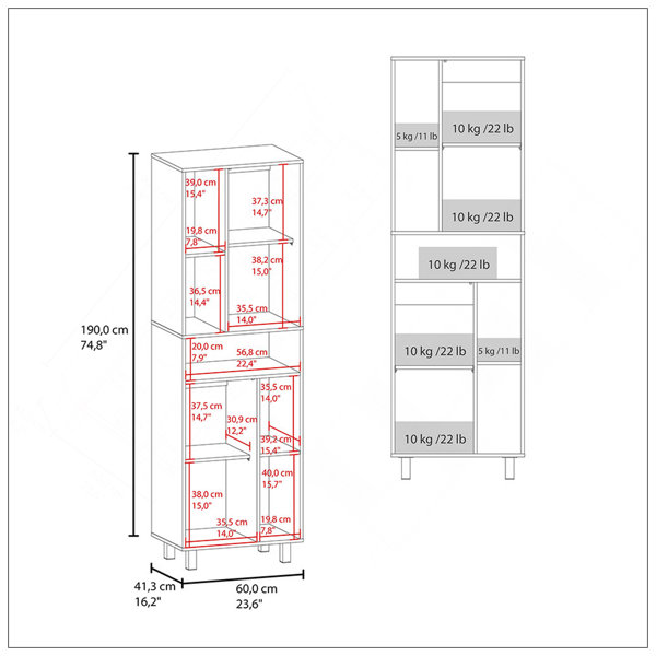 Dimensions du produit