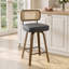 Tabouret de bar et de comptoir pivotant Lucania-373594529-362399370-377456196