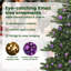 Artificial Hinged Christmas Tree with 150 LEDs 150 cm PVC-1951171079
