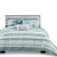 Courtepointe très grand / très grand avec coussins décoratifs - 100% pour chambre à coucher-128738091-128738090