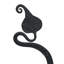 Forged Leaf Towel Ring