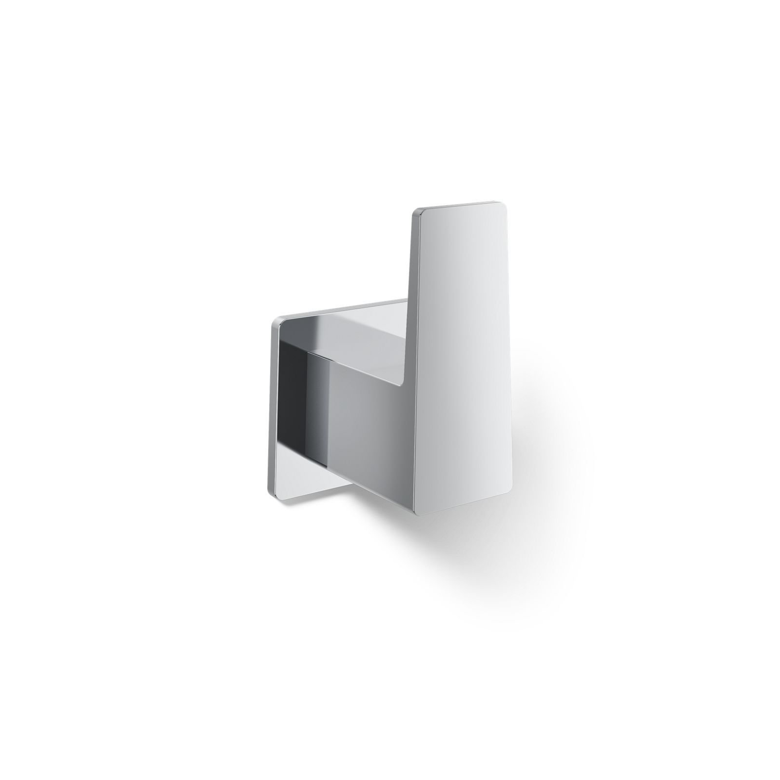 Honesty Wall Mounted Rectangular Bathroom Robe Hook, Towel Hook, Clothing Hook, Polished Chrome
