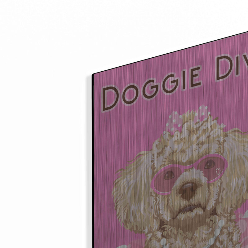 «Doggie Diva» par Debbie Gray, H 16 po x l 12 po