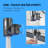 Sumerain Faucet Mount Water Filter for Bathroom and Kitchen, Water Filtration System for Tap Water Reduces Chlorine, Limescale and Bad Taste, Metallic Gray