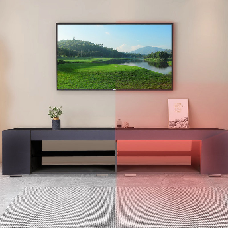 Armoire d'appoint Joshya, Noir
