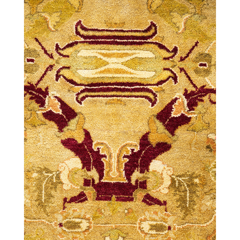 Classic One-of-a-Kind 9'2" X 11'10" Hand Knotted Area Rug