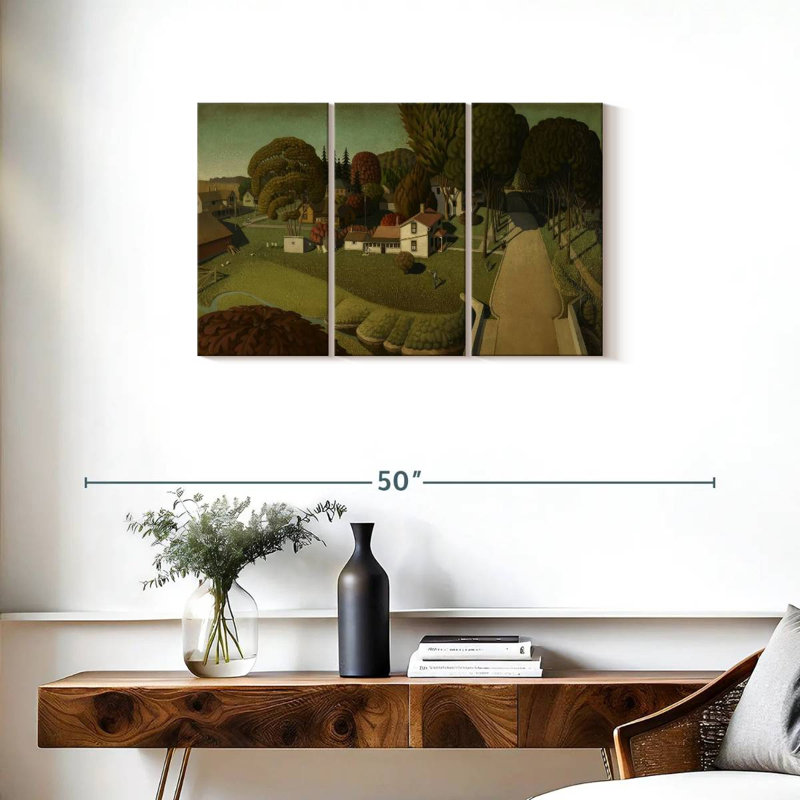 Alvord The Birthplace Of Herbert Hoover, 20" H x 33" W