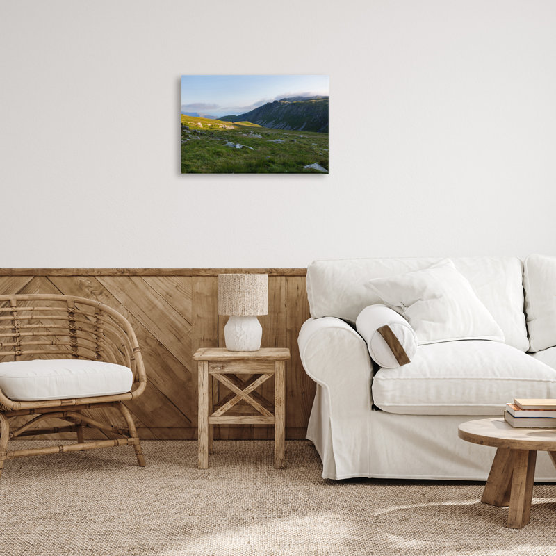 «Lush Rolling Cliff», art mural sur toile par Thomas Tepstad Berge, H 16 po x l 24 po