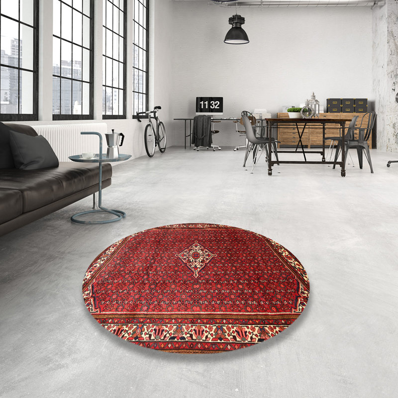 Oriental Indoor Rug, Round 3'