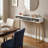 48 Inch 2 Tier Hallway Console Table With Storage Drawer For Entryway Living Room Foyer