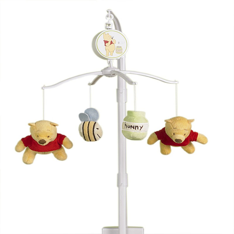 Playful Pooh Animals Musical Crib Mobile