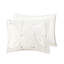 Ensemble de housse de couette 3 pièces en coton double / grand avec broderie élastique ravissante