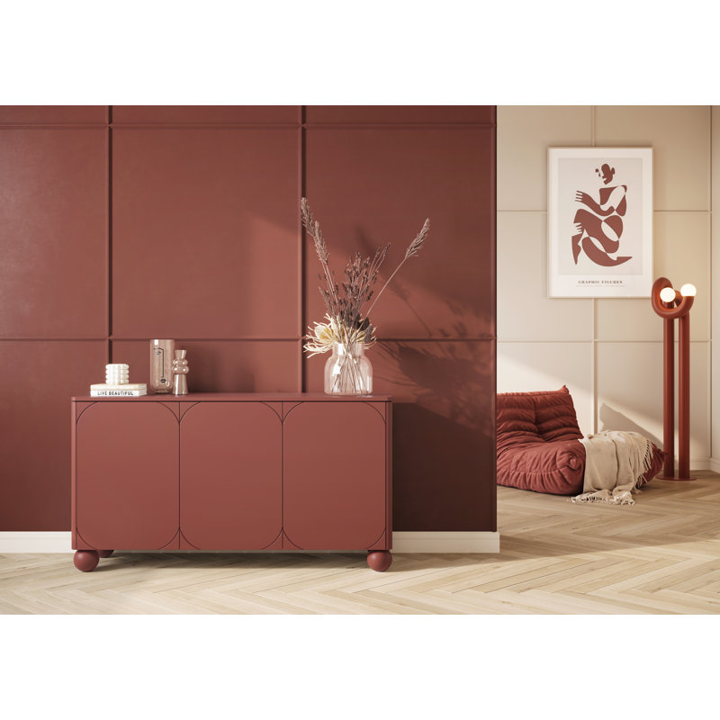 Franzen 150cm Sideboard, Burgundy