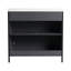 Meuble-lavabo contemporain 36 po - Rangement spacieux et tablette élégante-1384426622
