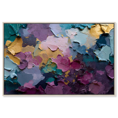 «Amethyst Geode», reproduction d'art sur toile par Art Remedy