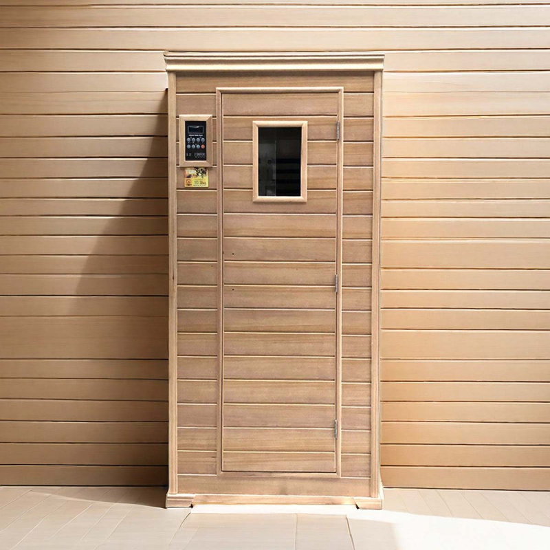 Sauna simple infrarouge en bois massif Hart Enjoy Life