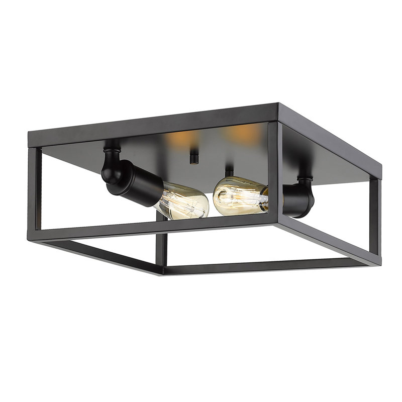 Stabler Flush Mount, Matte Black