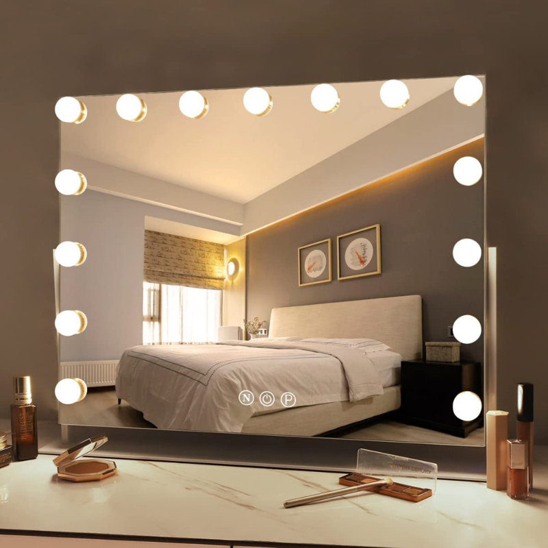 Olav Iron Rectangle Floor Mirror