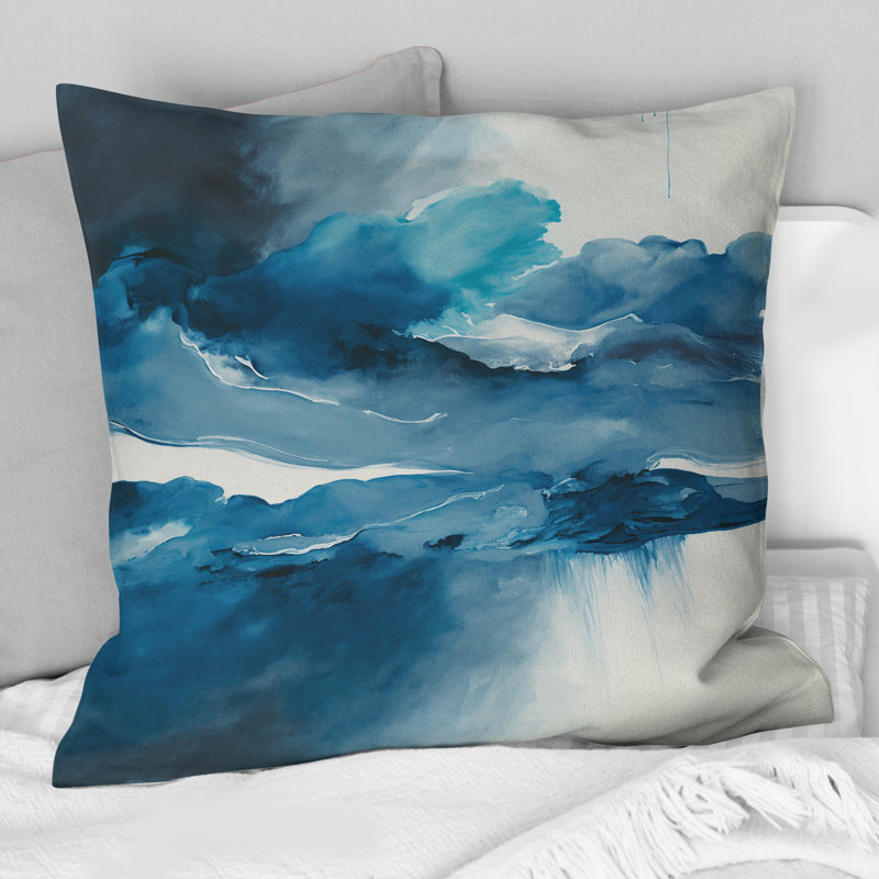 Coussin Feeling Honolulu Blue III - Abstract