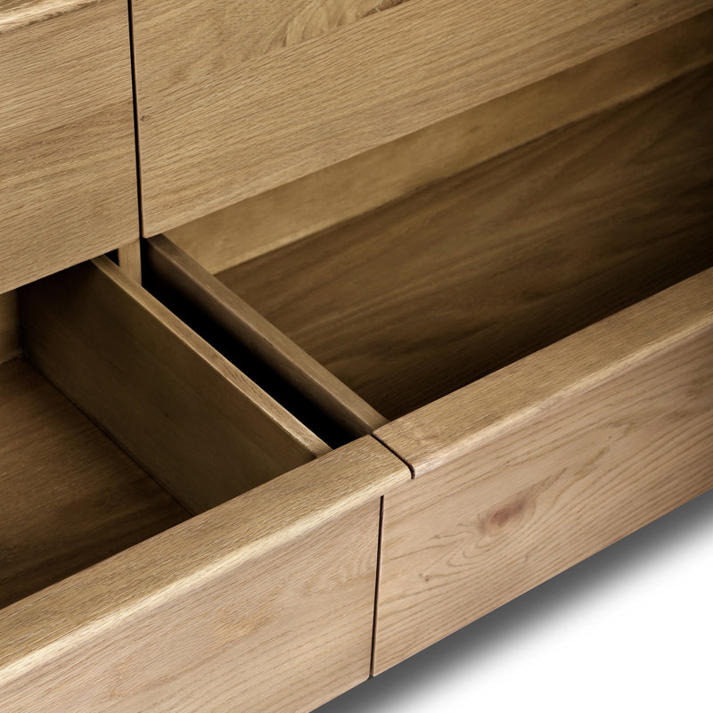ARAMIS 6 - Drawer Dresser, Sandy Oak Resawn
