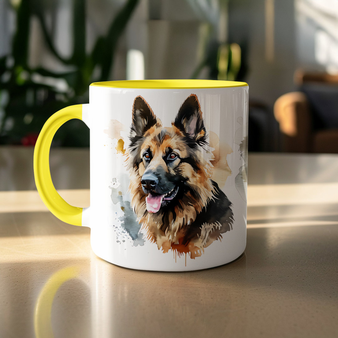 Watercolor Jack Russell Terrier Dogs 11oz Coffee Mug