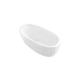 Landshapes By Daniel Arsham 69-1/2-In X 34-1/2-In Freestanding Bath