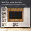 Tour de rangement modulaire 24 W avec tablettes-1392997862