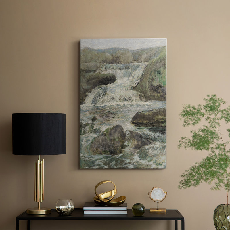 Paysage rétro CCxxiv - galerie Cavas, H 60 po x l 40 po