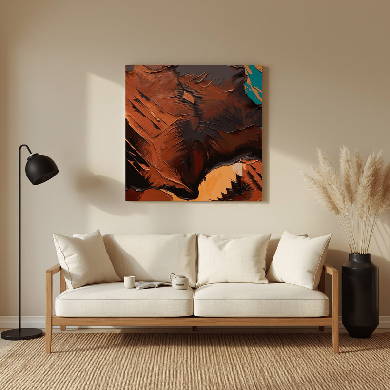 Art mural noir en métal Southwestern, H 144 po x l 144 po x P 0,05 po