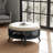 Pothos Round Rattan Coffee Table with Storage-1847312786