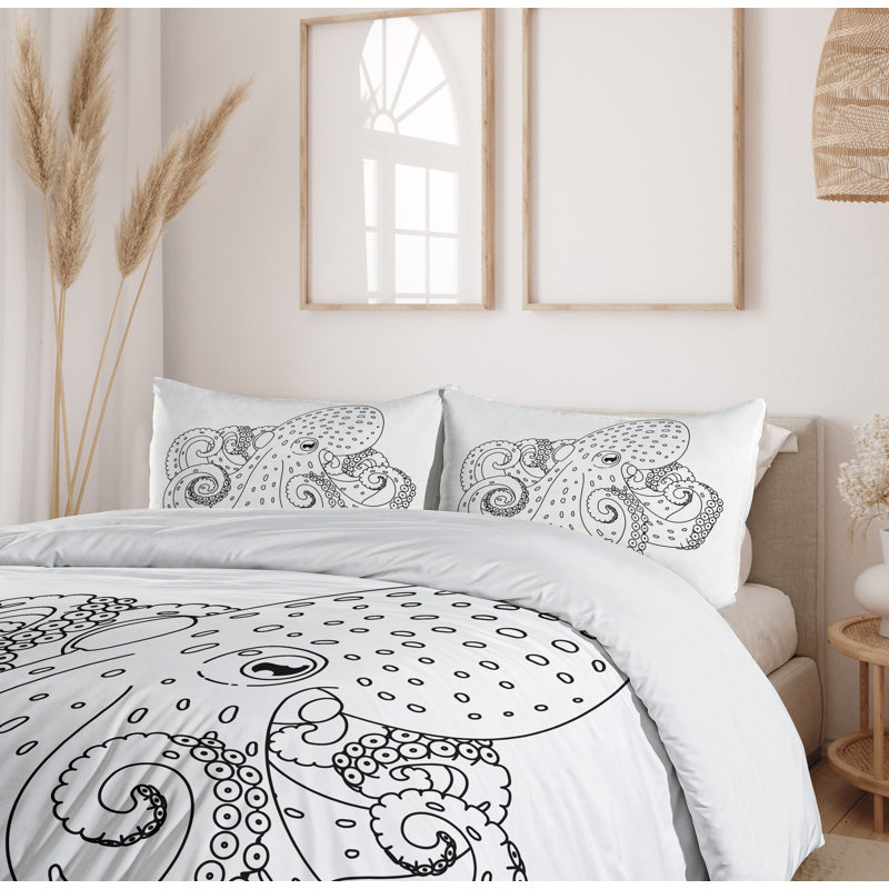 No Duvet Cover, Queen Duvet Cover + 2 Standard Shams