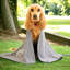 Serviette pour animal inconditionnel Love Premium (gris)-354361323