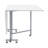 58.75'' x 36.5'' Foldable Craft Table with Wheels