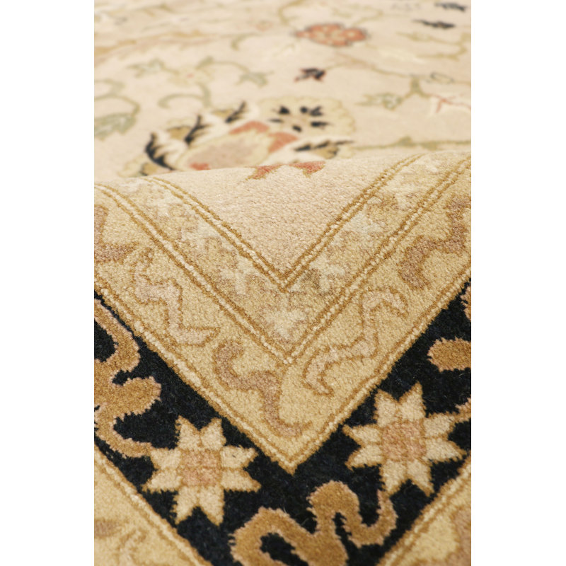 Hand Knotted Wool Oriental Indoor Rug, Rectangle 13'11" x 19'8"