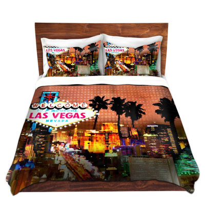 Ensemble de housse de couette de l’horizon las vegas