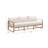 Glenam Cream Outdoor Sofa