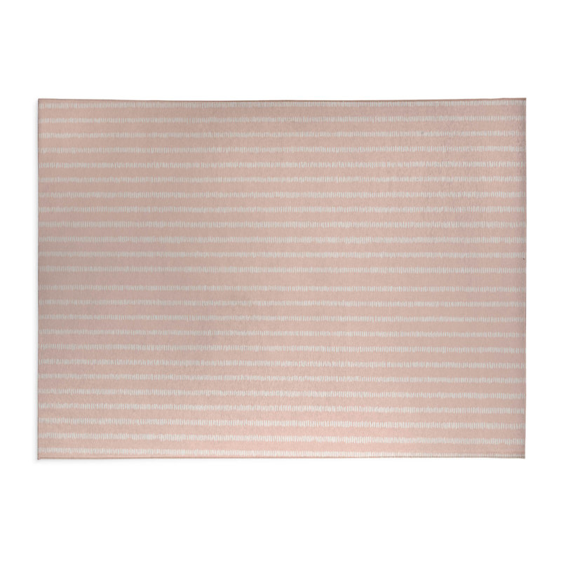 Paillasson Scatter Row, 60" W x 84" L, Rose