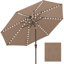 Parasol lumineux en oléfine 9 pi pour patio 9 pi-1061203552