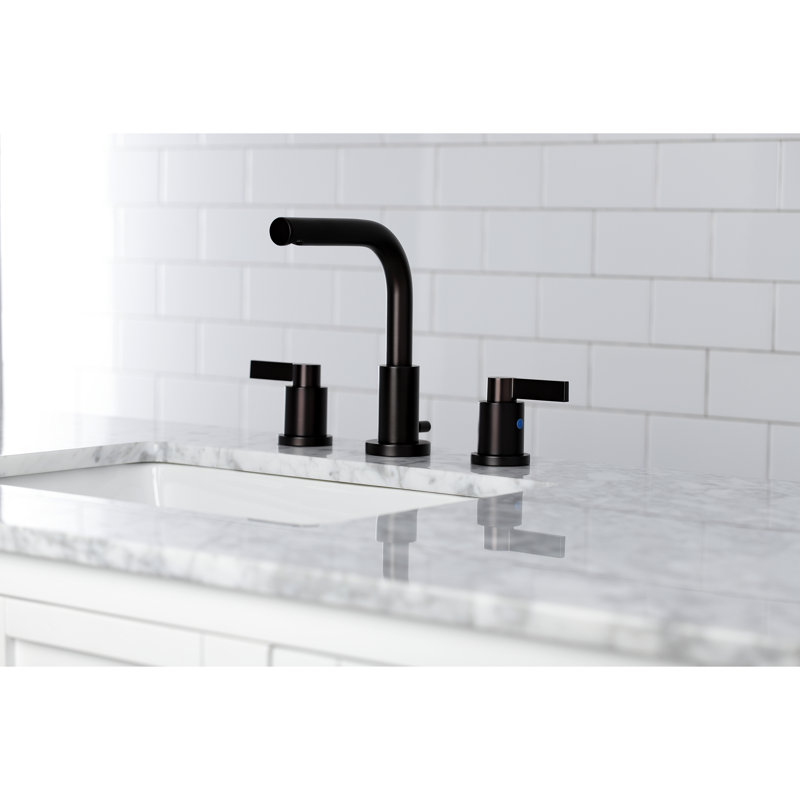 Robinet de salle de bain espacé Kingston, Bronze huilé