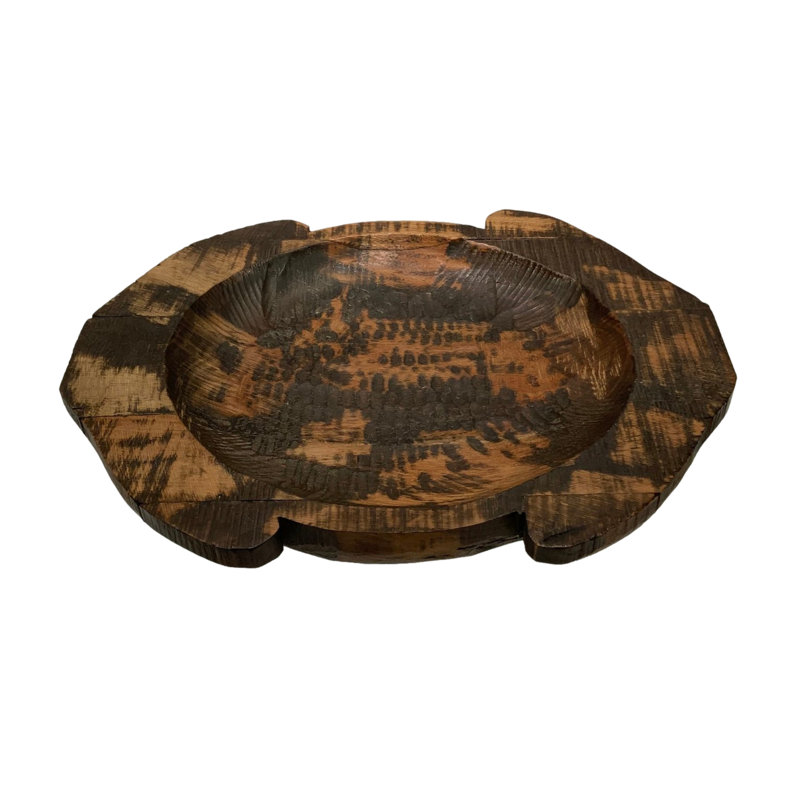 Chazity Handmade Wood Decorative Bowl 1