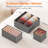 Drawer Organizer Clothes For Closet 24 Pack, 3 Sizes Underwear Wardrobe Drawer Dividers, Fabric Foldable Dresser Storage Organizer Bins For Sock, Bra, Lingerie, Undies-1287034126