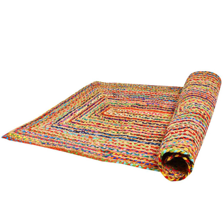 Latitude Vive Bastri Hand Woven Hand Braided Beige Area Rug | Wayfair.co.uk