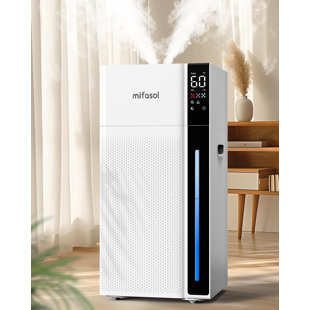 3,4 gallons Humidificateur ultrasonique tour 550 Ft