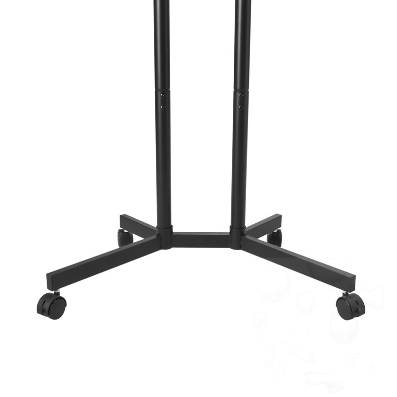 Meuble télé à roulettes avec hauteur réglable et roulettes